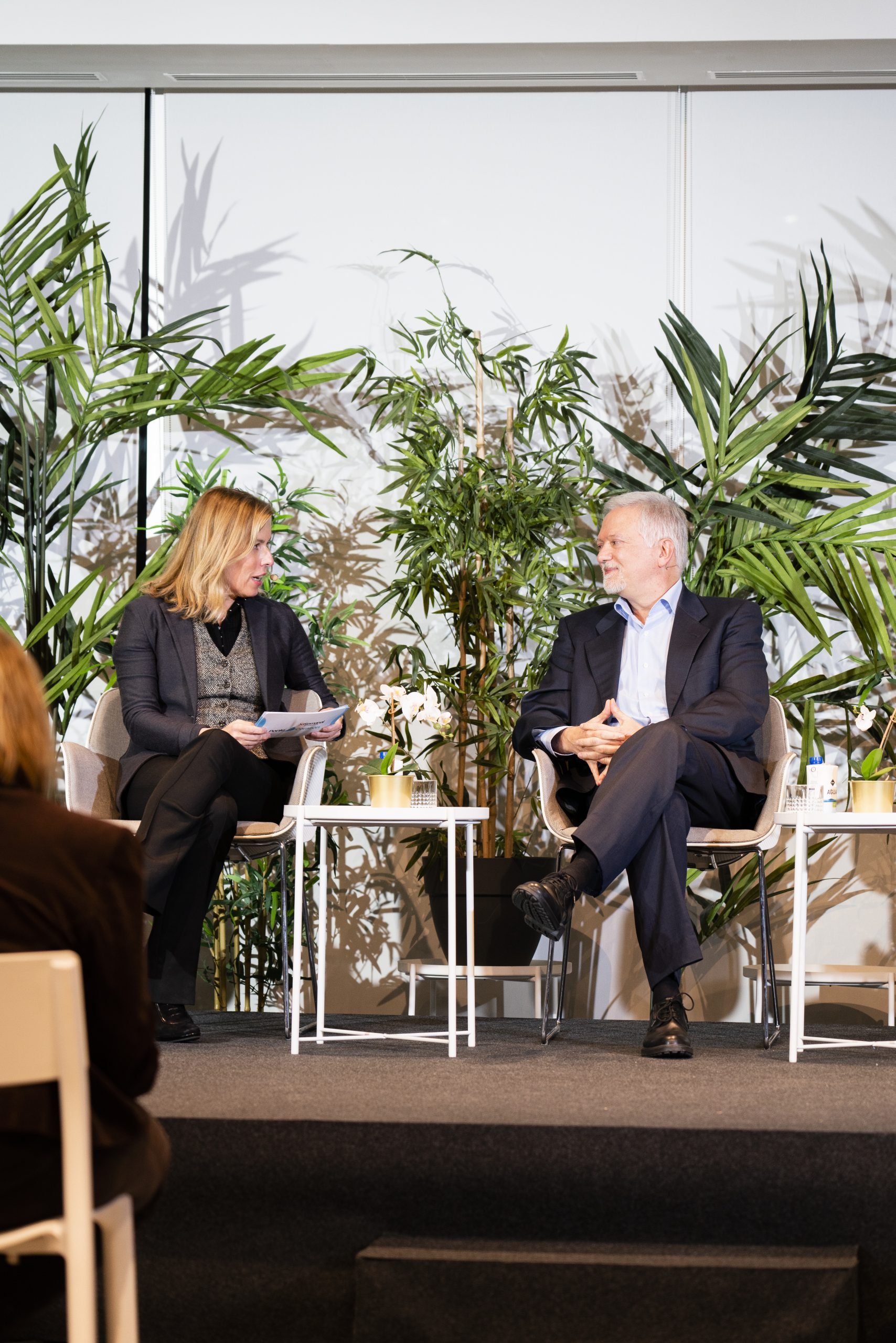 Mar Cohnen, directora de XLSemanal, y Héctor Bueno, Coordinador de la Estrategia de Salud Cardiovascular en España.